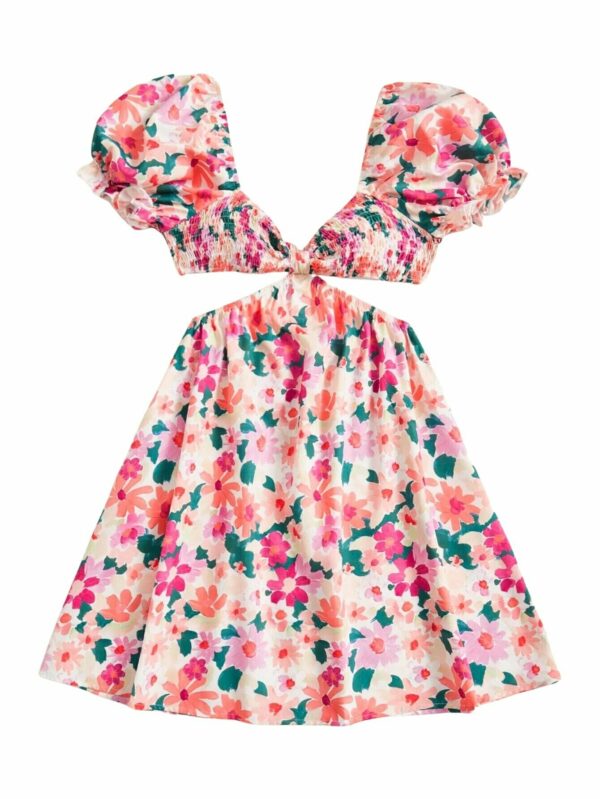 Pink Flora Dress