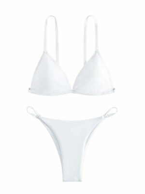 White Basic Bikini