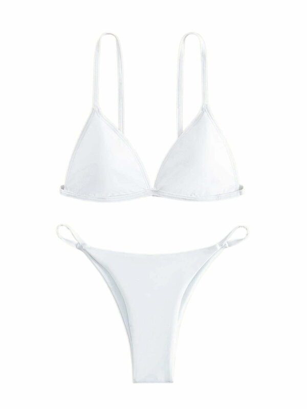 White Basic Bikini