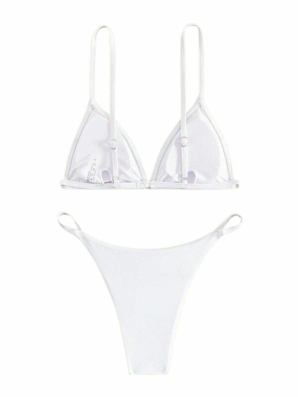 White Basic Bikini - Imagen 2