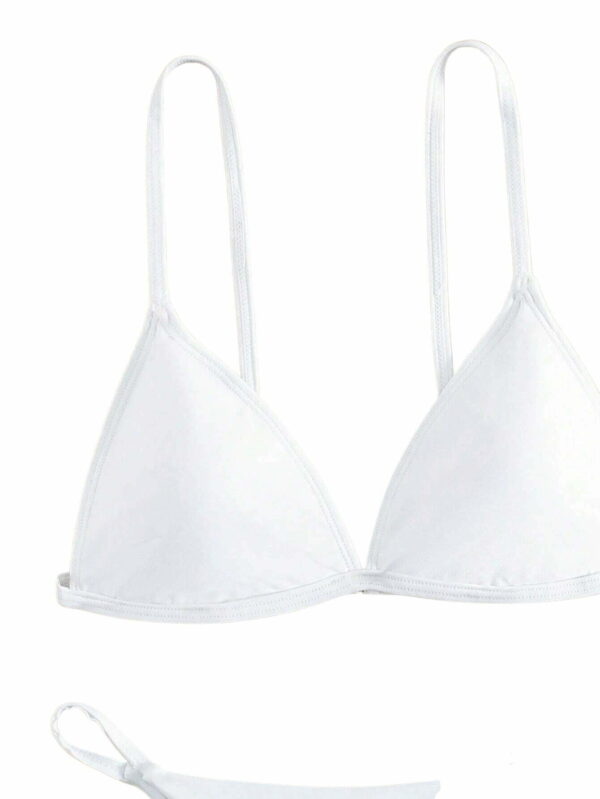 White Basic Bikini - Imagen 3